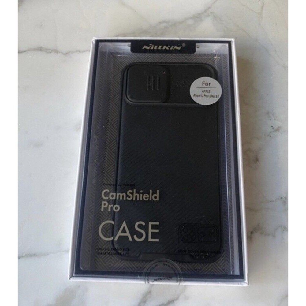 iPhone 12 Pro/ Max case black Nillkin Shield‎ Protective Rugged Case Cover NEW!